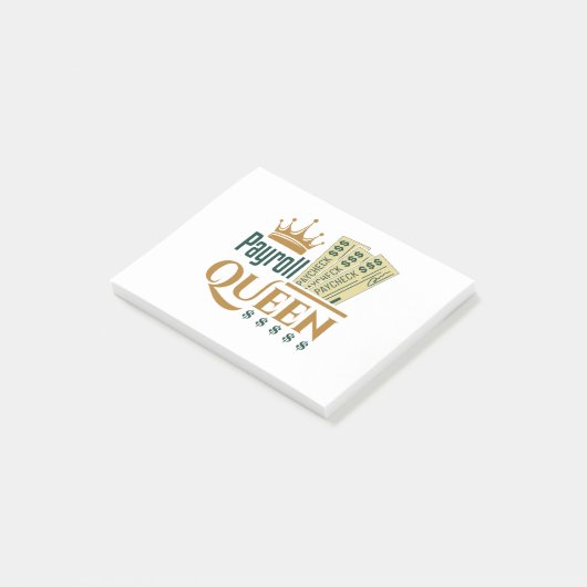 Payroll Queen Post-it® Notes (Schuin)