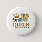 Payroll Queen Ronde Button 5,7 Cm (Voorkant)
