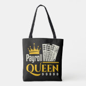 Payroll Queen Tote Bag (Achterkant)