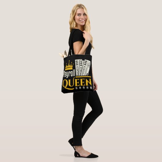 Payroll Queen Tote Bag (Op model)