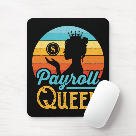 Payroll Queen Vrouwen Muismat (Met muis)
