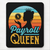 Payroll Queen Vrouwen Muismat (Voorkant)