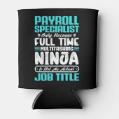 Payroll Specialist Functie Titel Beroep Vaardighed Blikjeskoeler (Voorkant)