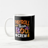 Payroll Team Boo Crew Halloween Matching Soky Outf Koffiemok (Links)