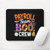 Payroll Team Boo Crew Halloween Matching Soky Outf Muismat (Met muis)