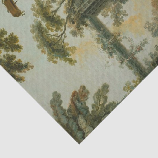 Paysage Rustique van Jean-Baptiste Huet Tissuepapier (Detail)