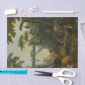 Paysage Rustique van Jean-Baptiste Huet Tissuepapier (Craft)