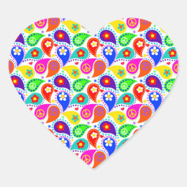 Payschildpad | Hartvorm Hart Sticker