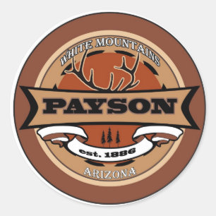 Payson, Arizona Ronde Sticker