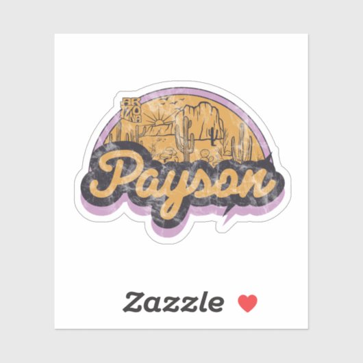 Payson, Arizona Sticker (Vel)