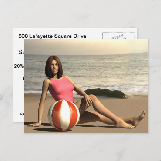 Payton Card 2 Briefkaart (Voorkant / Achterkant)