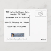 Payton Card 2 Briefkaart (Achterkant)