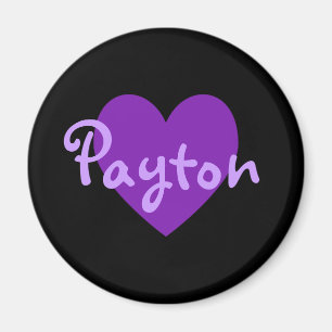 Payton in Paars Magneet