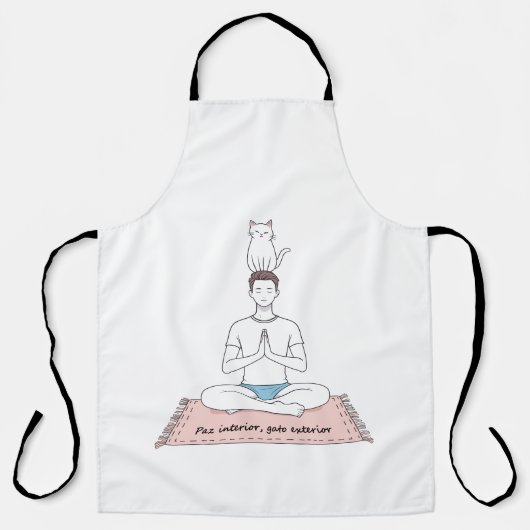 Paz Interior, Gato Exterior Schort (Voorkant)