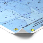 "Pazifik: 1969/heute - Detaillierte Pazifikkarte Poster (Hoek)