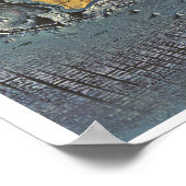 "Pazifik: 1969/heute - Meeresboden Karte Poster (Hoek)