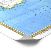 " Pazifik: 1974 - Detaillierte Insel Karte ...  Poster (Hoek)