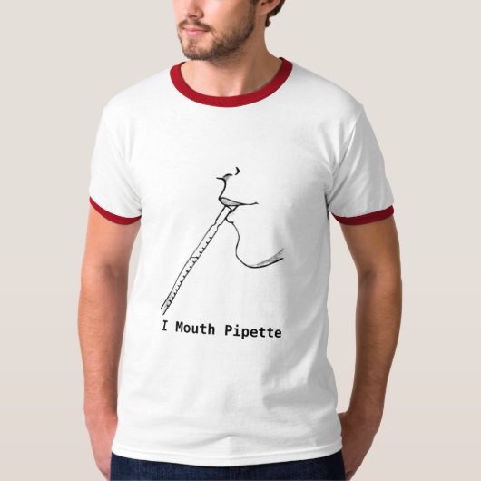 PB230040, I Mouth Pipette T-shirt (Voorkant)