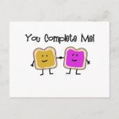 PB en J Briefkaart (Voorkant)