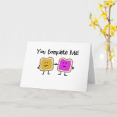 PB en J Kaart (Gele Bloem)