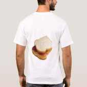 PB- en J-liefhebbers T-shirt (Achterkant)