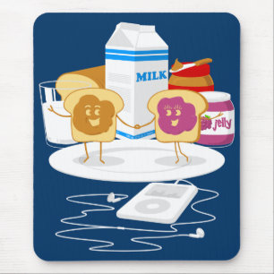 PB houdt van J! Muismat