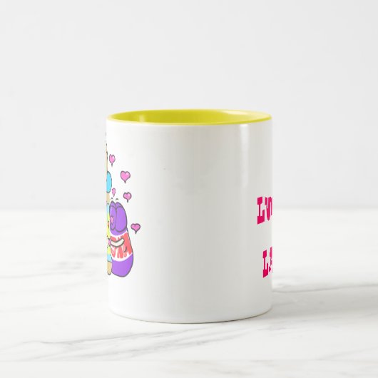 Pb&j Best Friends Coffee Mok (Center)