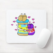 Pb&j Bestfreinds-afbeelding Muismat (Met muis)