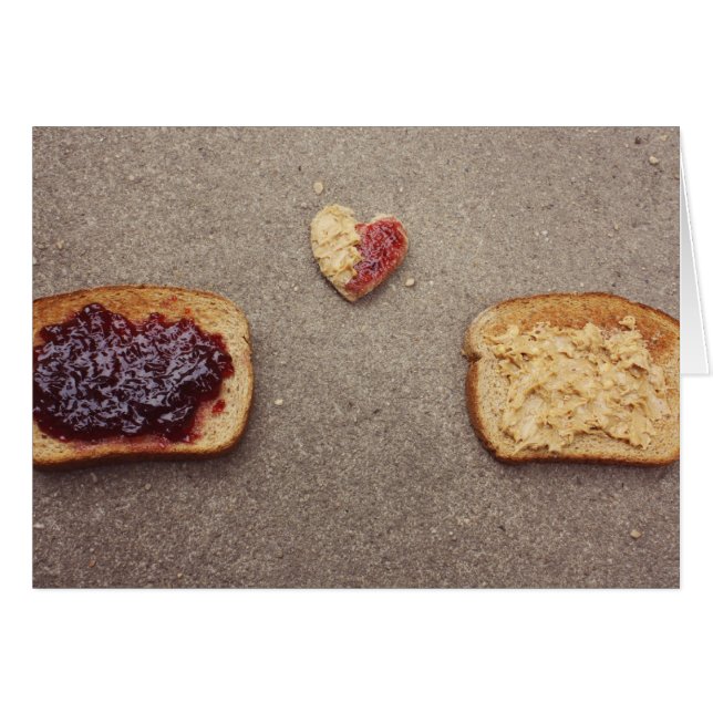 pb&j-liefdeskaart (Voorkant Horizontaal)