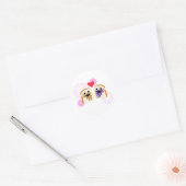 PB & J Love Ronde Sticker (Envelop)