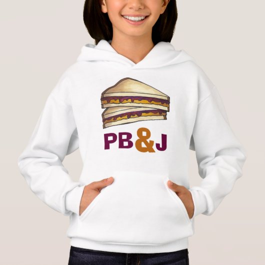 PB&J Peanut Butter en Jelly Sandwich Sweatshirt (Voorkant)