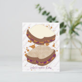 PB&J Sandwiches Briefkaart (Staand voorkant)