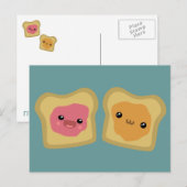 PB&J Toast Briefkaart (Voorkant / Achterkant)