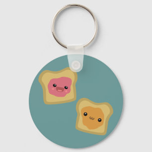 PB&J Toast Sleutelhanger