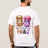 PB & JE Valentijns T-Shirt (Achterkant)