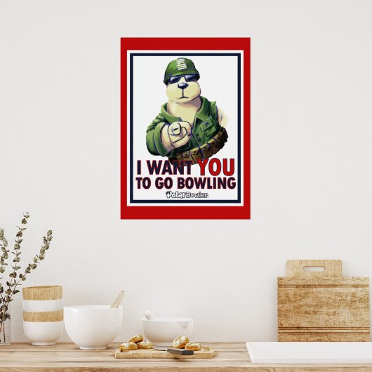 PB Leger Poster groot (Keuken)