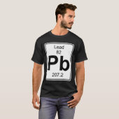 Pb - lood t-shirt (Voorkant volledig)