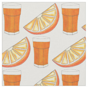 PB Oranje Juice Fruity Kitchen Breakfast Brunch Stof