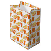 PB Oranje sap Citrus Fruit Breakfast Brunch Medium Cadeauzakje (Voorkant Gekanteld)