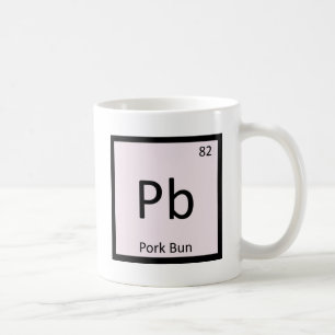 Pb - Periodieke Tabel voor de Chinese chemie van v Koffiemok