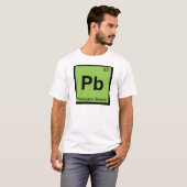Pb - Pompano Beach Florida Chemisch symbool T-shirt (Voorkant volledig)