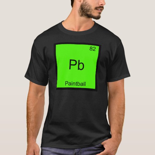 Pb - T-shirt van het Schema van het Schimmelschild (Voorkant)