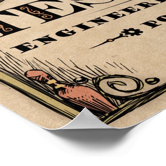 PB Tesla Poster (Hoek)