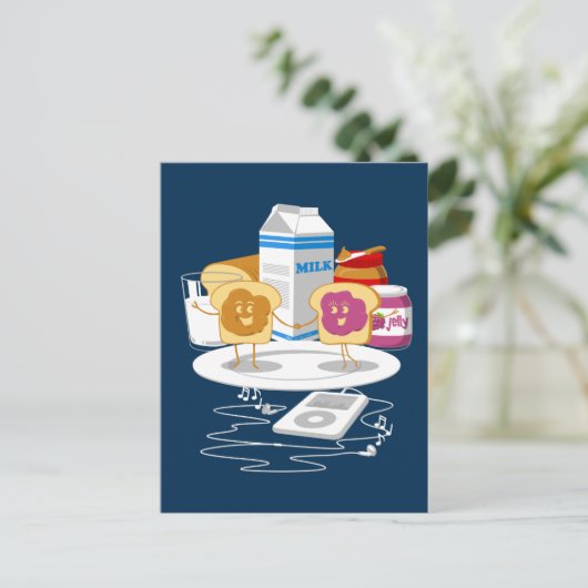 PB verliest J Briefkaart (Staand voorkant)