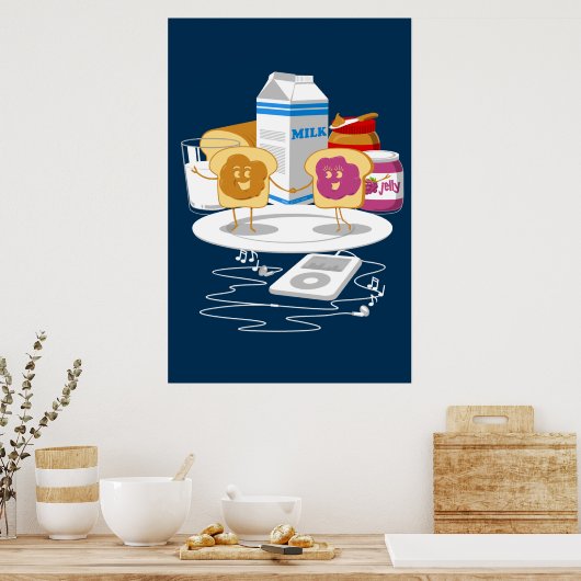 PB verliest J Poster (Keuken)