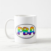 PBA White Oval 15oz Mok (Links)