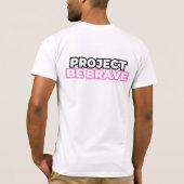 PBB: Doe Alle Dingen T-Shirt (Wit/Roze) (Achterkant)