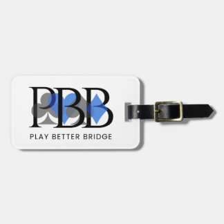 PBB Luggage Tag - Blue Bagagelabel