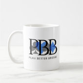 PBB Mug - Blue Koffiemok (Links)