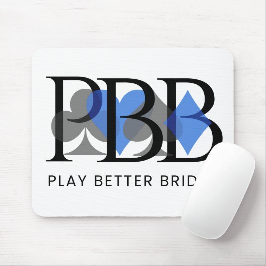 PBB Muismat - Blauw (Met muis)